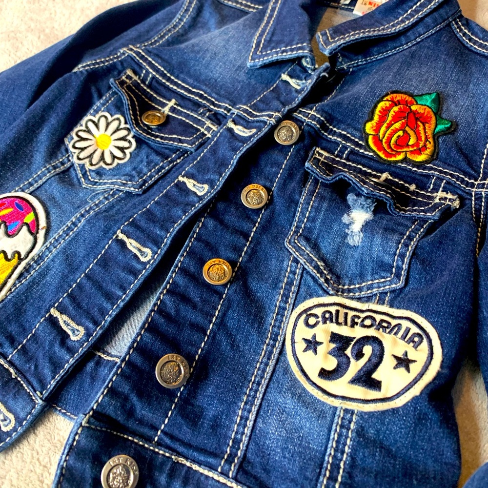 First kiss Denim Jacket